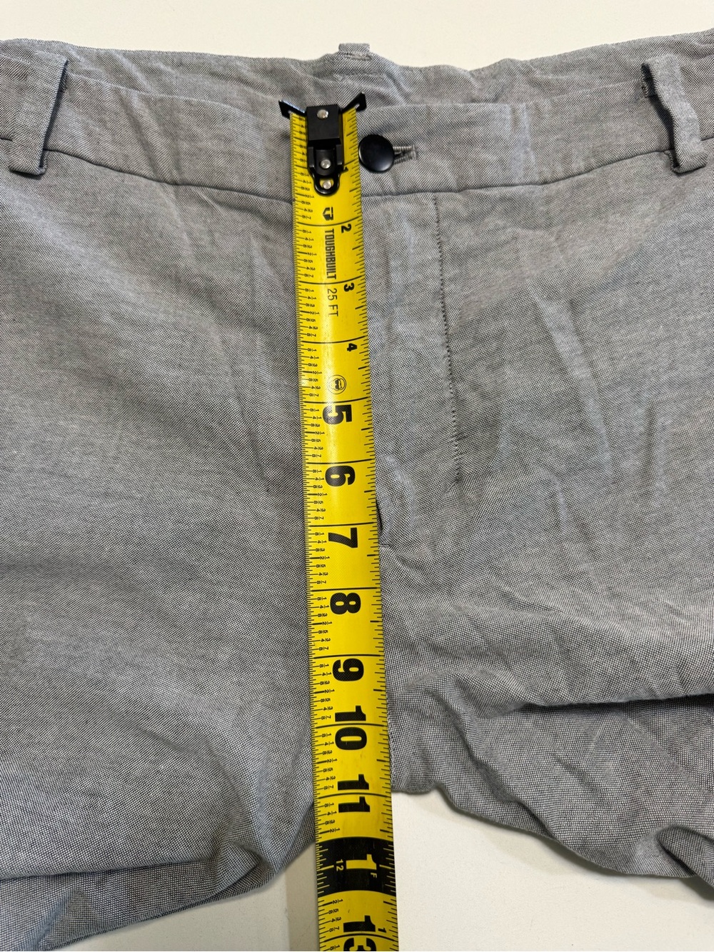 Lululemon Shorts Mens 38 Commission Short classic 6.5” Inseam Activewear Gray - Picture 9 of 11